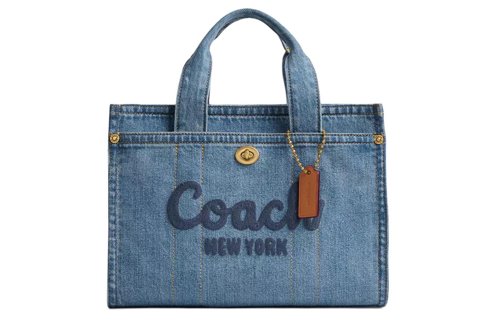 Сумка COACH Cargo 26 (синяя)