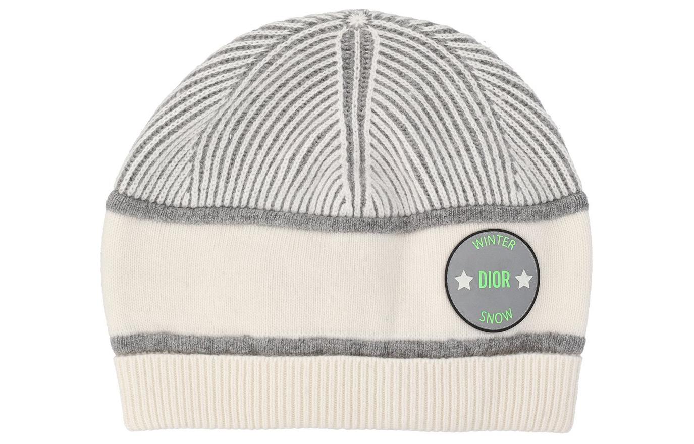 DIOR Wool, Viscose, Polyamide, Cashmere Beanies Kids' Beige