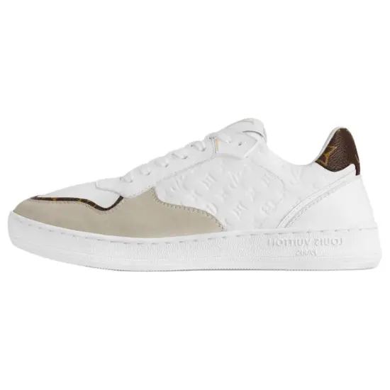 LOUIS VUITTON Skateboard Shoes Women's Low-Top White