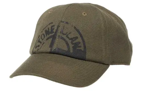 STONE ISLAND Acrylic, Wool Baseball Caps Men's Green