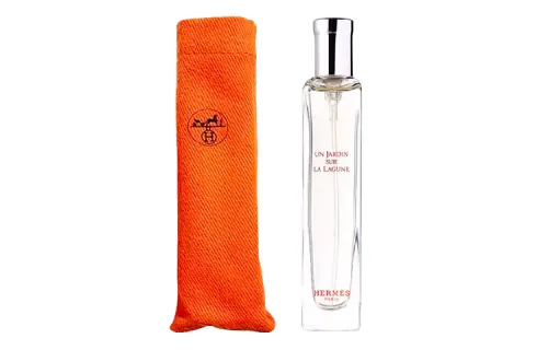 HERMES Perfume for professional use, cloth bag, sample, 15 ml