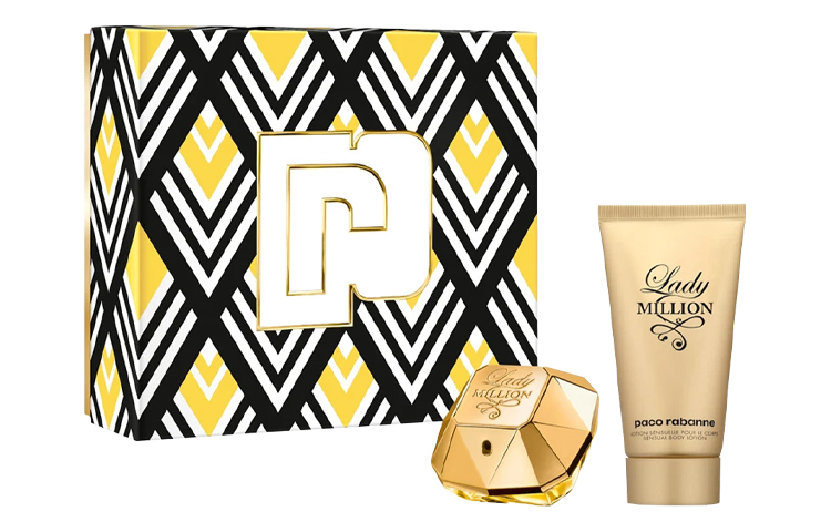 Paco Rabanne Perfume, set, body cream, 50 ml, 75 ml