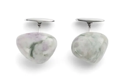 Bottega Veneta Cufflinks Men's Silver