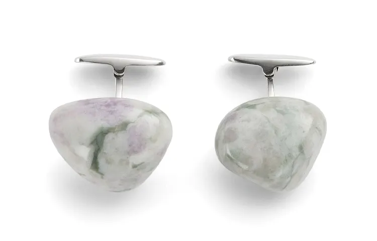 Bottega Veneta Cufflinks Men's Silver