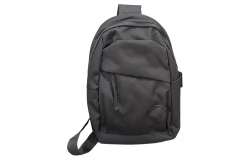 Li Ning Polyester One Shoulder Crossbody Sling Bag Regular Unisex Black