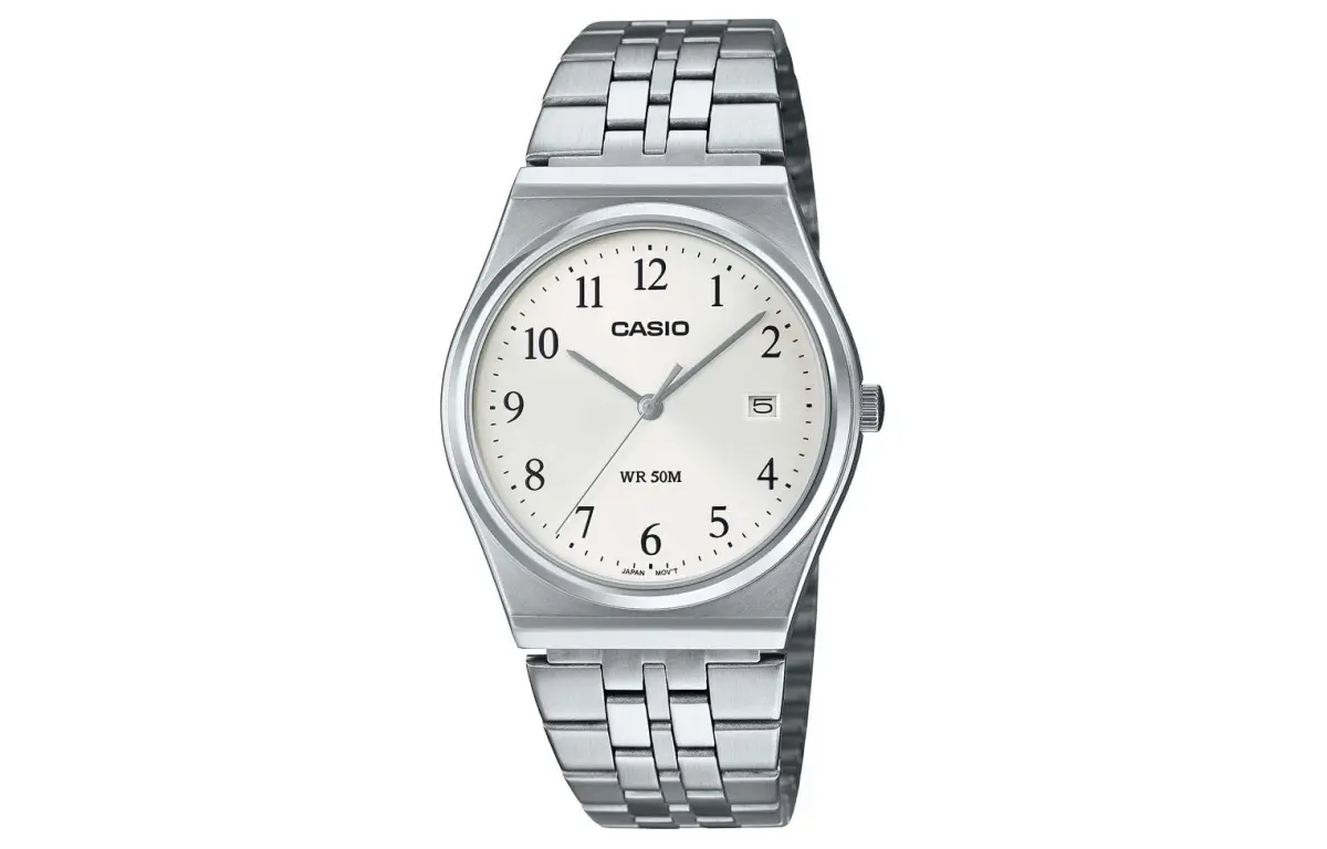 CASIO Unisex Standard Series Silver Watch MTP-B145D-7B