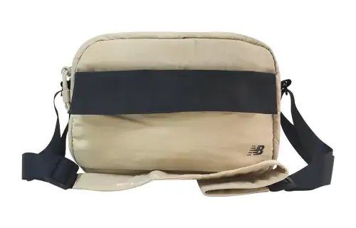 New Balance New balance, foldable beige one-shoulder bag with zipper for men and women, for beloved