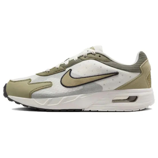 Nike Air Max Solo Low Top Casual Running Shoes Men's White Green
