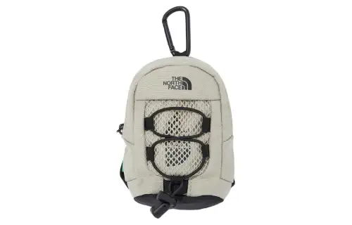 THE NORTH FACE Polyester Clutch Mini Unisex Light Beige
