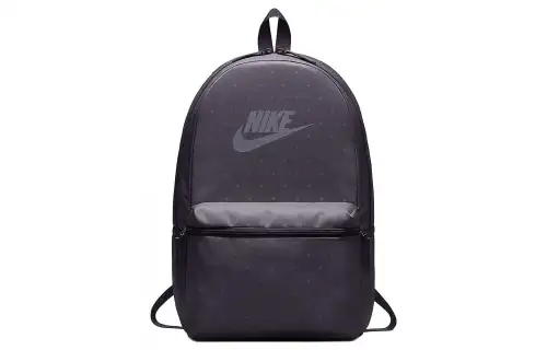 Nike Polyester Backpack Regular Unisex Gray