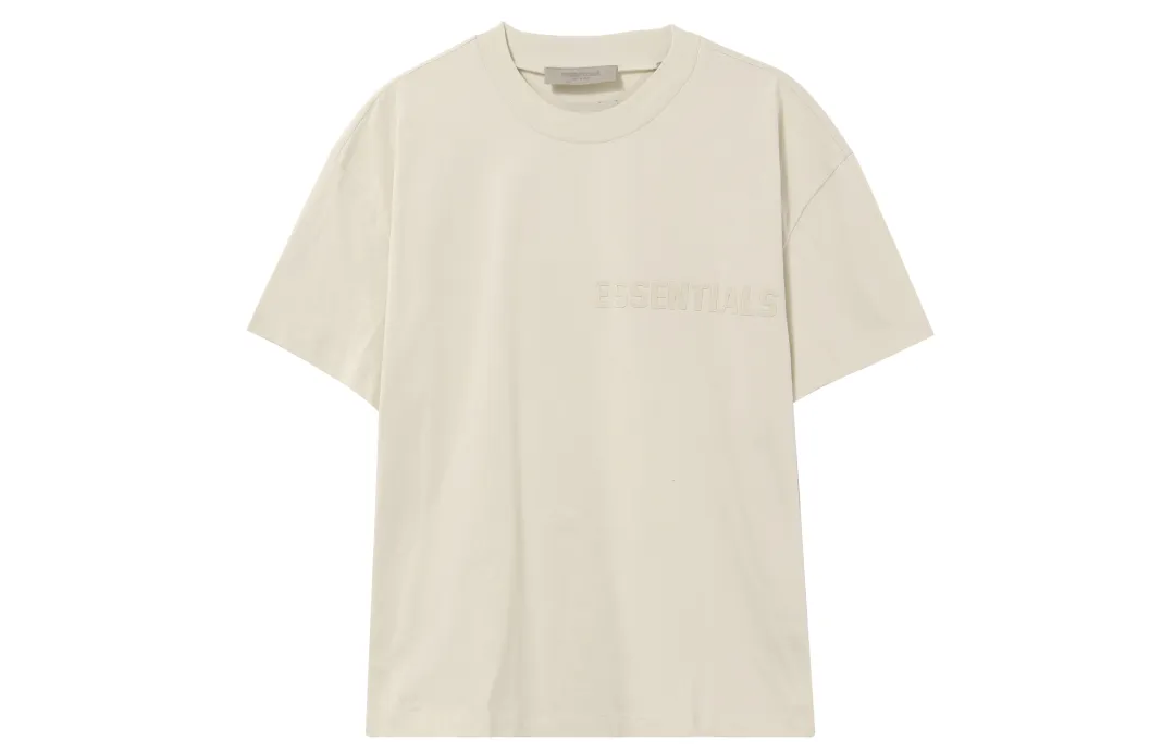 Fear Of God Essentials T Shirt Unisex Eggshell White