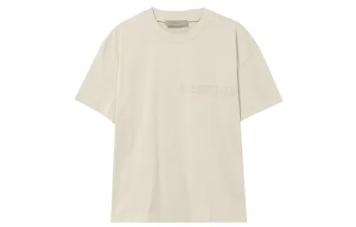 Fear Of God Essentials T Shirt Unisex Eggshell White