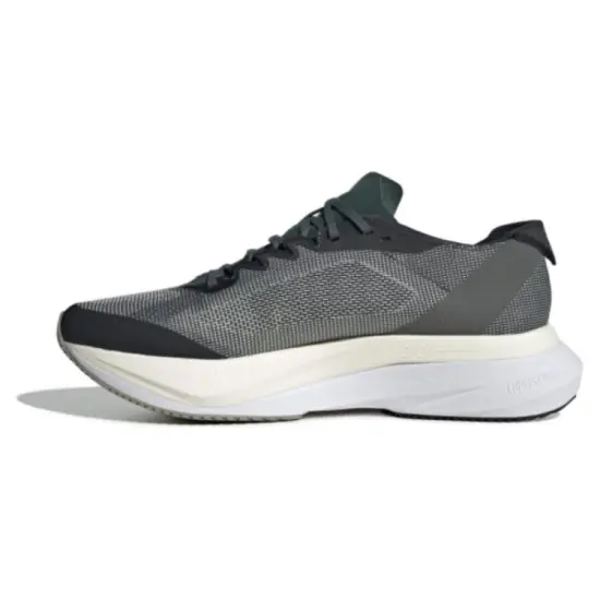 Adidas Adizero Boston 12 Running Shoes Men Low-Top Black Green