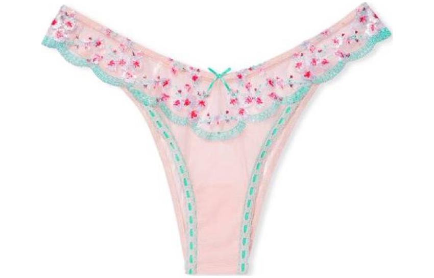 Женские трусы Victoria's Secret Lace (розовые)