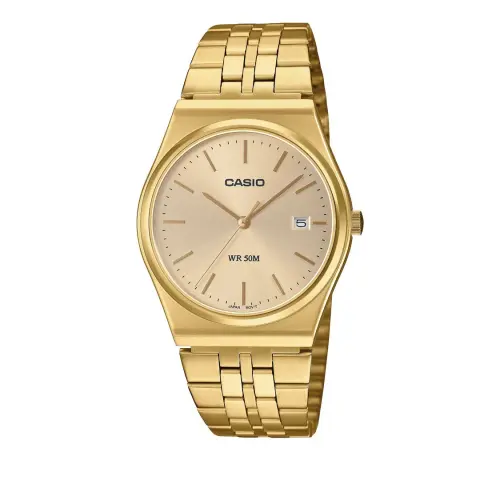 CASIO Unisex Standard Series Gold Watch MTP-B145G-9A