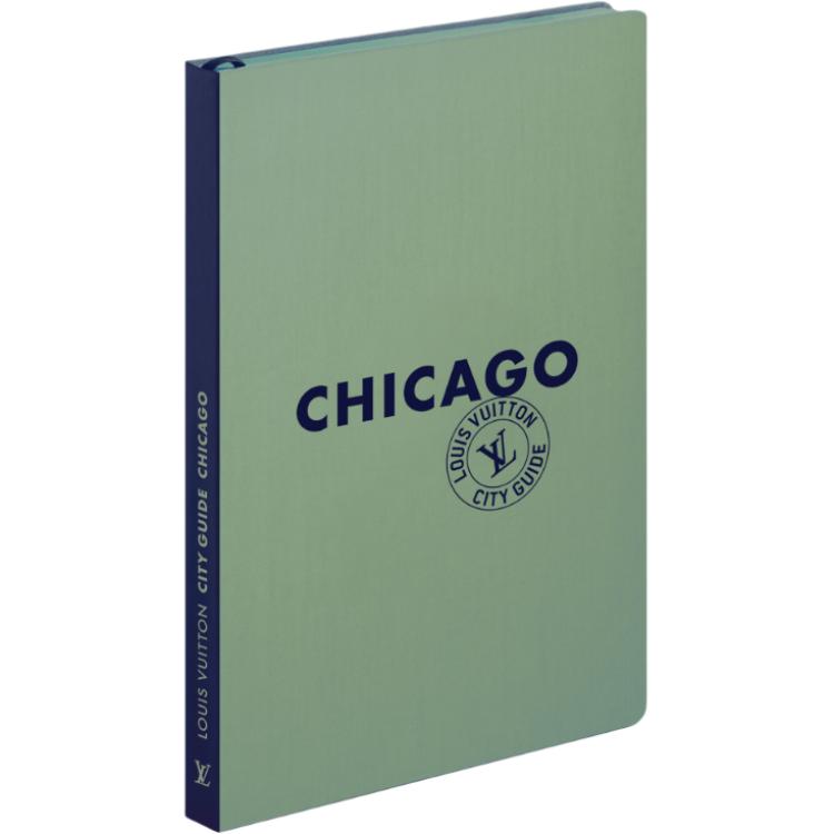 "Chicago City Guide French Edition" Elizabeth Cronin = original art book 1 volume