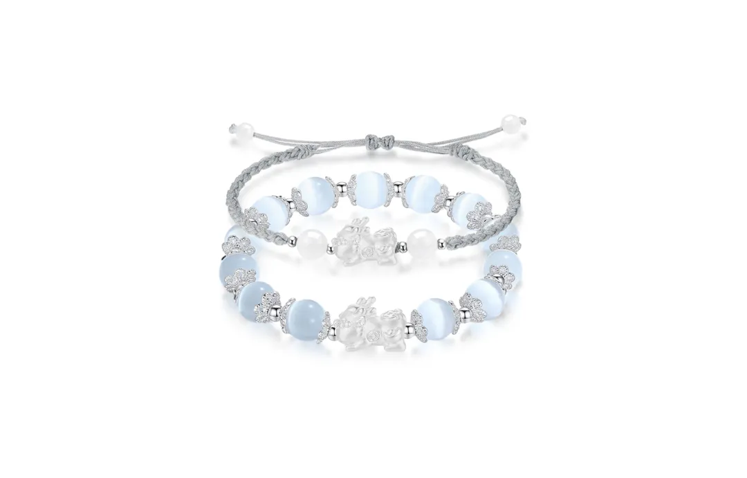 MISS TOOYA Sterling Silver Bracelets Unisex