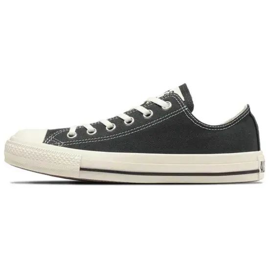 Converse All Star Washedcanvas OX Durable Cushioning Low-Top Canvas Shoes Unisex Black