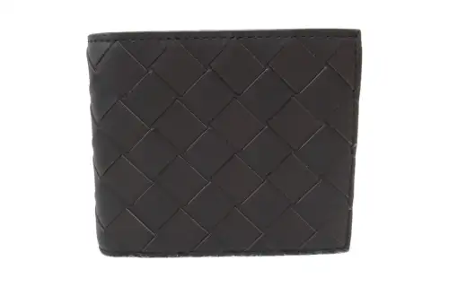 Bottega Veneta Intrecciato Bi Fold Wallet