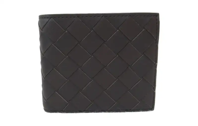 Bottega Veneta Intrecciato Bi Fold Wallet