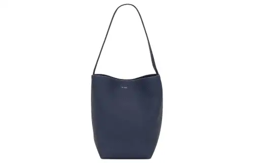 THE ROW N/S Park Leather One Shoulder Handbag Medium Women's Indigo