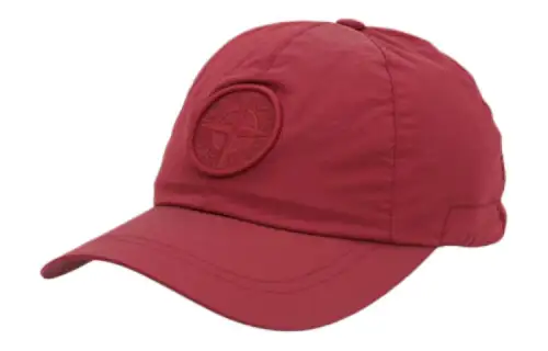 Stone Island logo-patch baseball cap