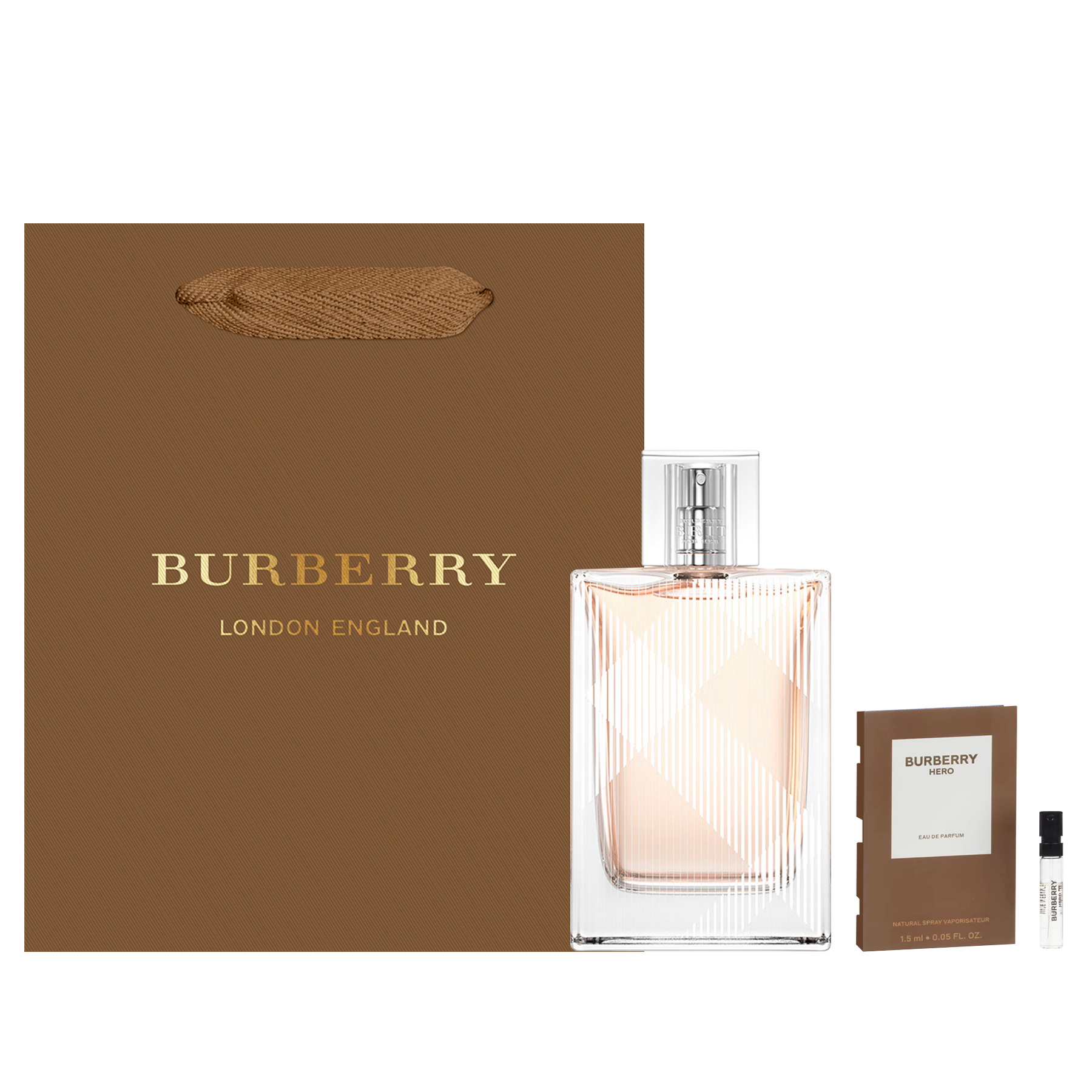 Burberry Perfume, set, style, 50 ml, 1.5 ml
