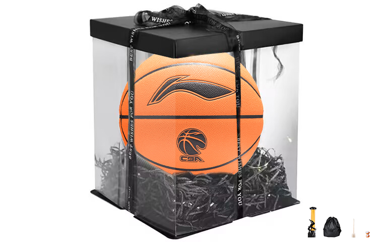 Li Ning Pu Basketball Orange Size 7 Training Unisex