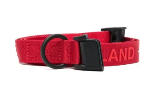 STONE ISLAND Two Tone Design Belts Men's Red
