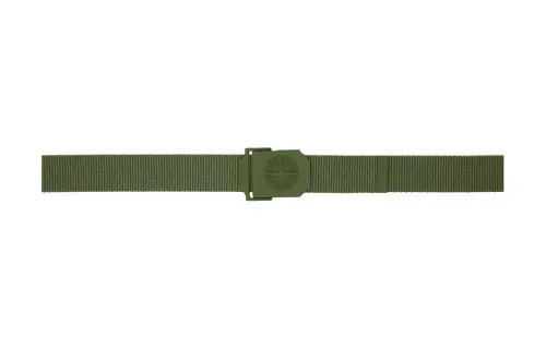 STONE ISLAND Badge Buckle Belts Men's Green Width 4cm