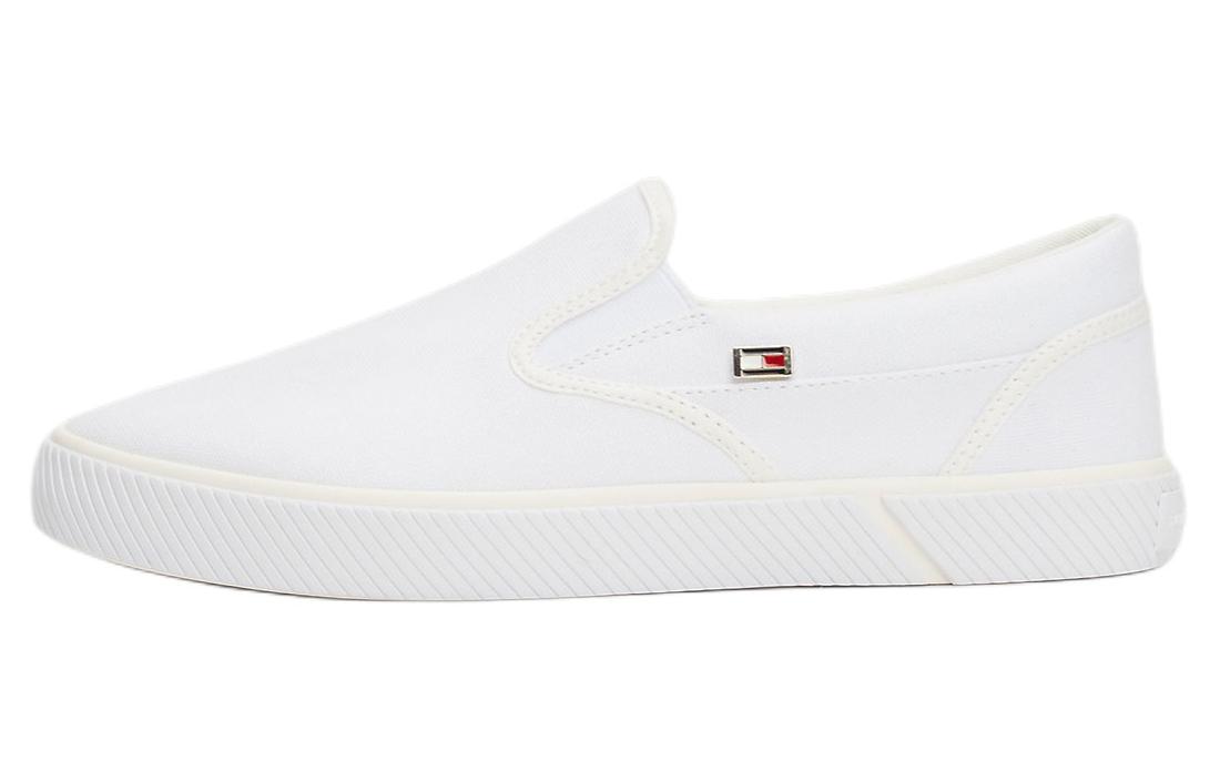 Tommy Hilfiger Ткань универсальна популярный для отдыха туфли женский белый