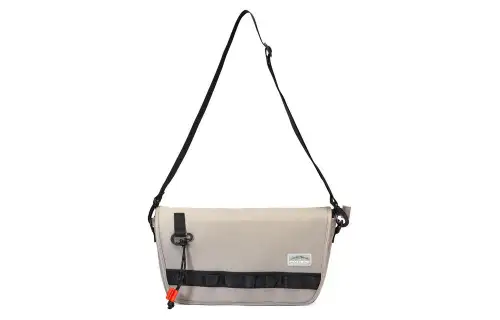 Skechers Fabric Shoulder Bag, Crossbody Bag Regular Unisex Rock Beige