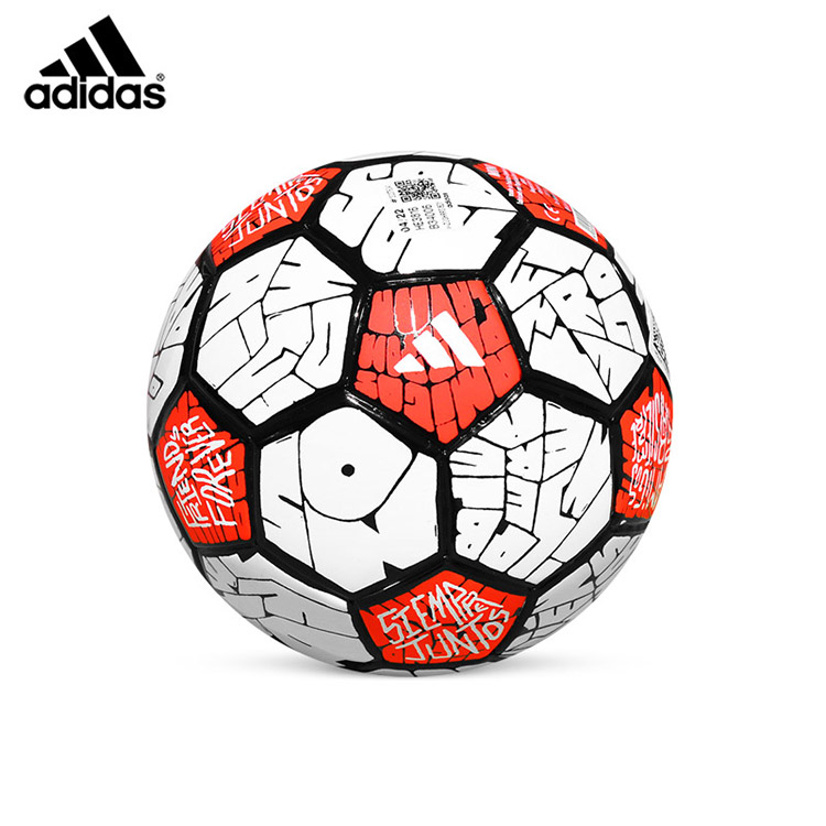 Adidas Size 1 Soccer Ball Training Seamless Thermal bonding Unisex White Orange