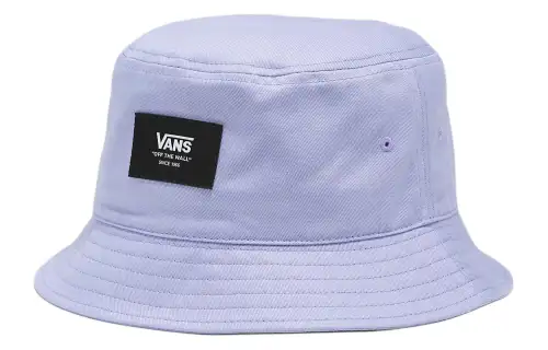 Vans Cotton Bucket Hats Unisex Light Purple