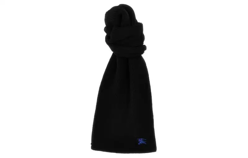 Burberry Knit Scarves Women's Black