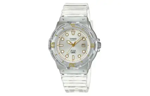 CASIO Unisex Silver Watch LRW-200HS-7EV
