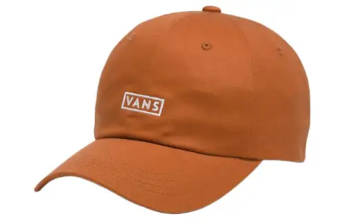 Vans Cotton Baseball Caps Unisex Brown