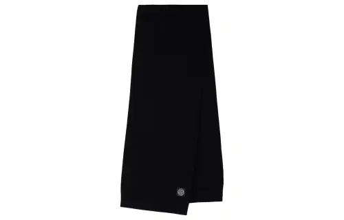 STONE ISLAND Knit Scarves Unisex Black