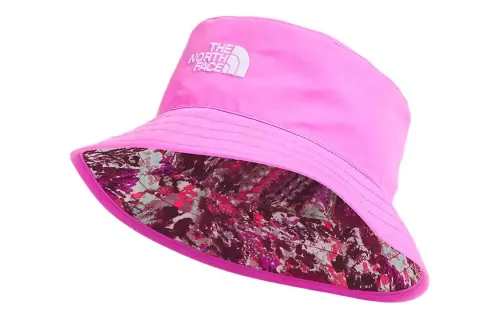 THE NORTH FACE Recycled Polyester Bucket Hats Kids' Rose Red