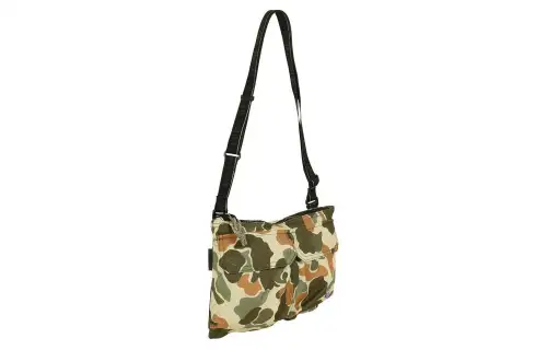New Balance Zip Closure Polyester Crossbody Bag, Shoulder Bag Unisex Khaki