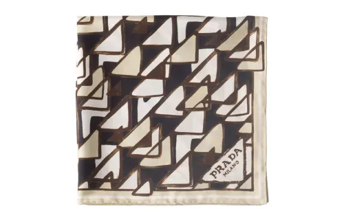 PRADA Knit Scarves Women's Multicolor