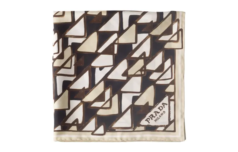 PRADA Knit Scarves Women's Multicolor