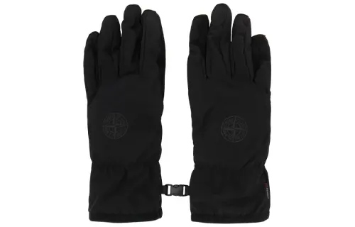 STONE ISLAND Gloves Unisex Black