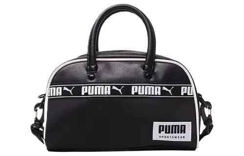 PUMA Artificial Leather Handbag Regular Unisex Black