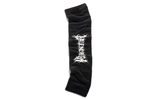 Balenciaga Knit Scarves Women's Black