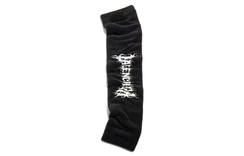 Balenciaga Knit Scarves Women's Black