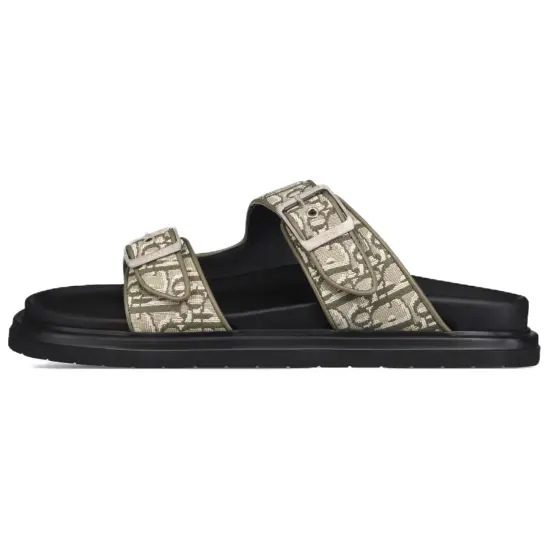 DIOR Slide Slippers Men Black