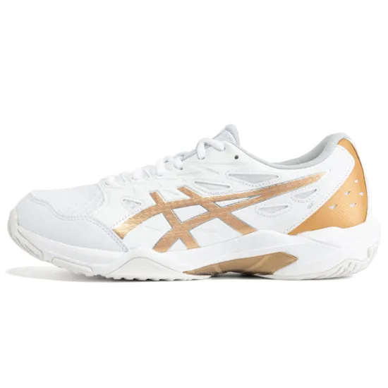 Asics Gel Rocket 11 2E Wide 'White Pure Gold'