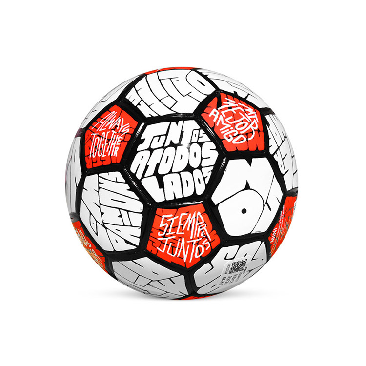 Adidas Size 1 Soccer Ball Training Seamless Thermal bonding Unisex White Orange