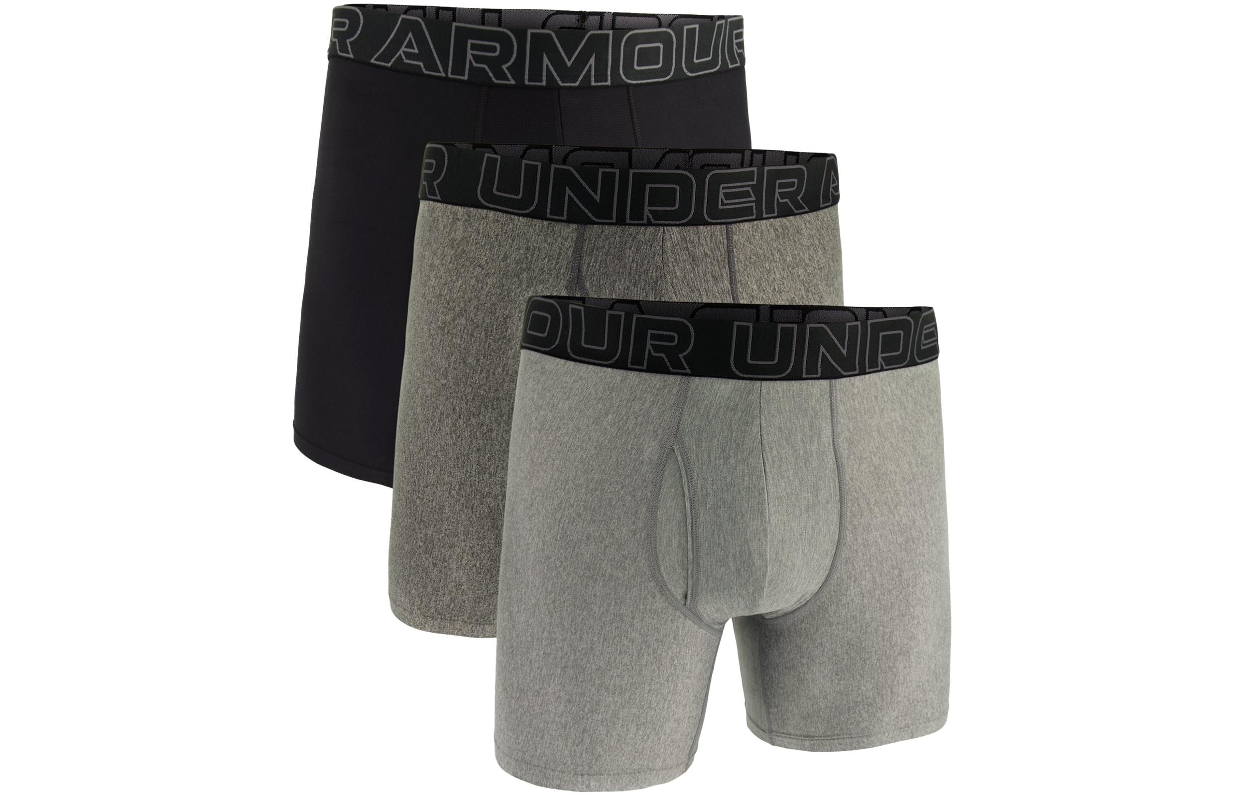 Мужские трусы-боксеры Under Armour Logo (серые)